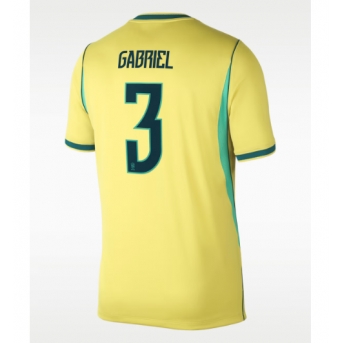 Billige Fotballdrakt Brasil Gabriel Magalhaes #3 Replika Hjemmedrakt VM 2026 Kortermet